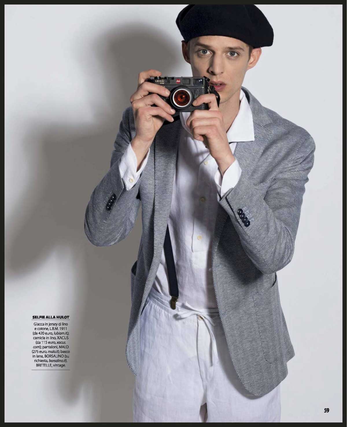 Stefano Spinetta Styling Gentleman Magazine